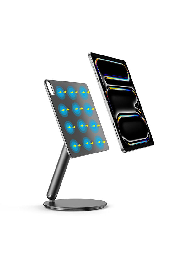 Wiwu Apple iPad Pro 11 2024 360 Derece Dönebilen Magnetik Başlıklı Tablet Standı - 2