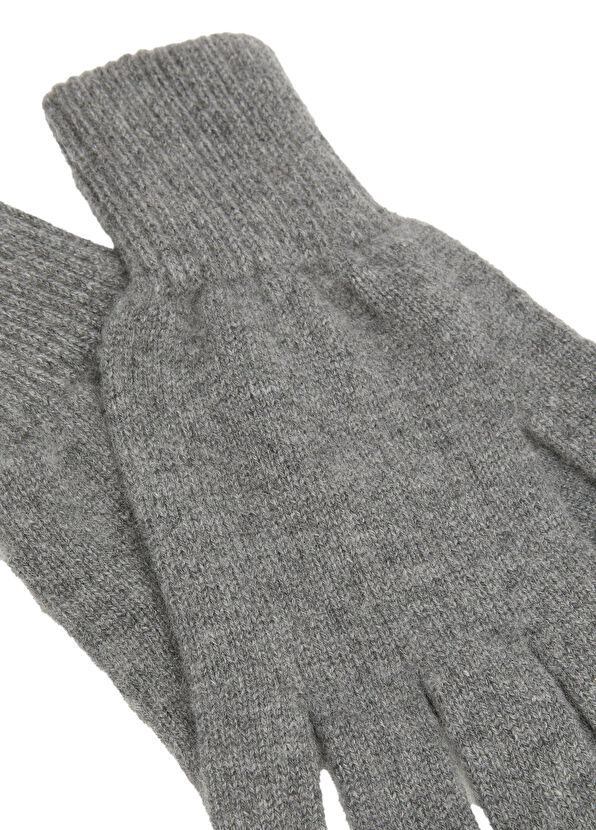 Beymen Club Gray Men's Cashmere Gloves - 2
