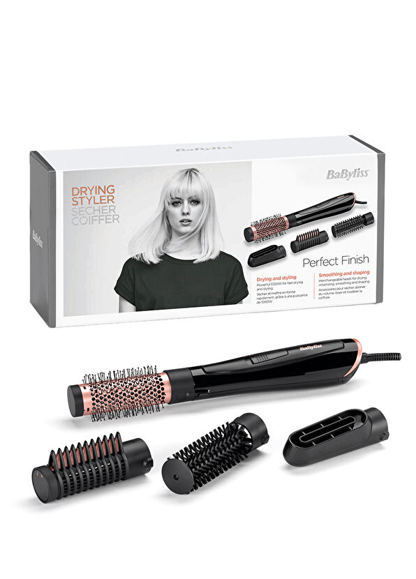 BaByliss AS126E Perfect Finish Air Blown Hair Styler Set - 1