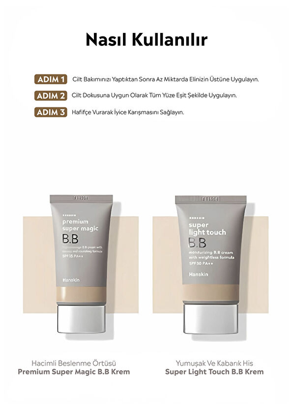 Hanskin Premium Super Magic SPF35 PA++ BB Cream 45 ml - 2
