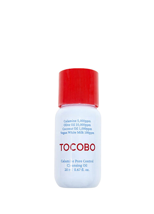 Tocobo Calamine Pore Control Cleansing Oil Siyah Nokta ve Sebum Dengeleyici Vegan Temizleme Yağı 20 ml - 1