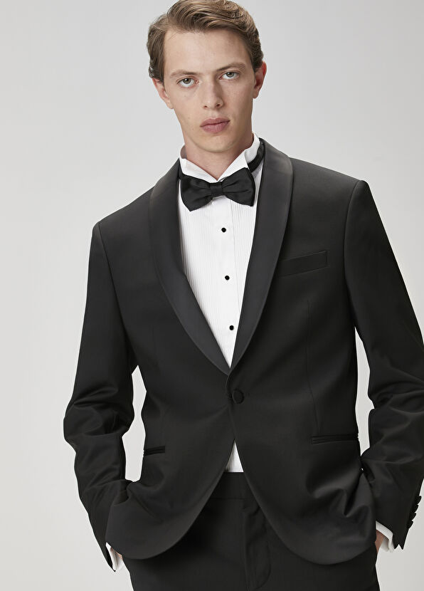 Beymen Club Black Wool Tuxedo - 2