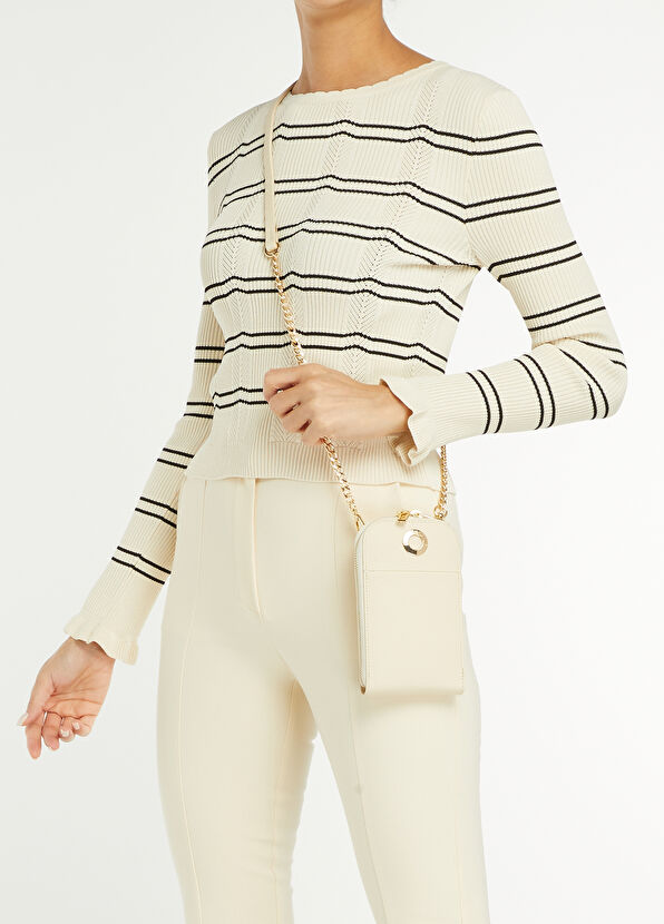 Beymen Club Ecru Logo Detailed Mini Bag - 2