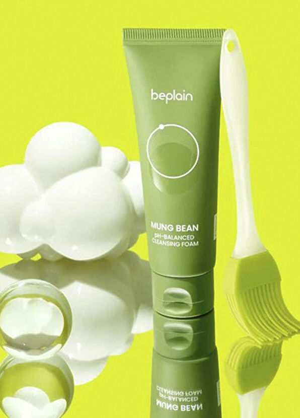 Beplain Beplain Mung Bean Ph-Balanced Cleansing Foam Yüz Temizleme Köpüğü 80 ml - 3