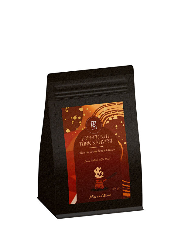 Mim and More Toffee Nut Flavored Turkish Coffee 200 gr - 1