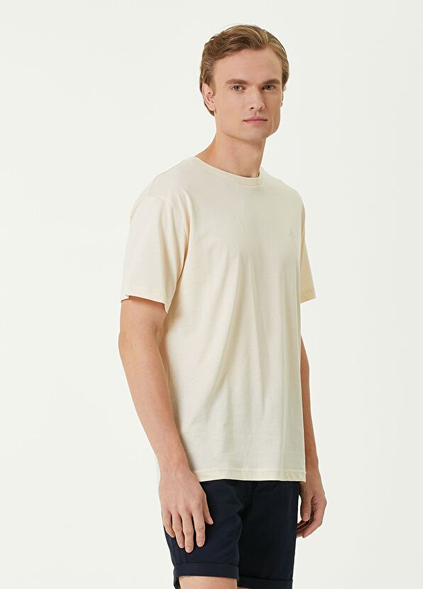 Beymen Club Ekru Oversized T-shirt - 2