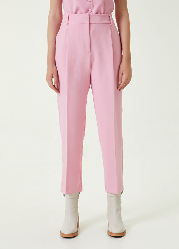 Beymen Club Pembe Pile Detaylı Pantolon - 2