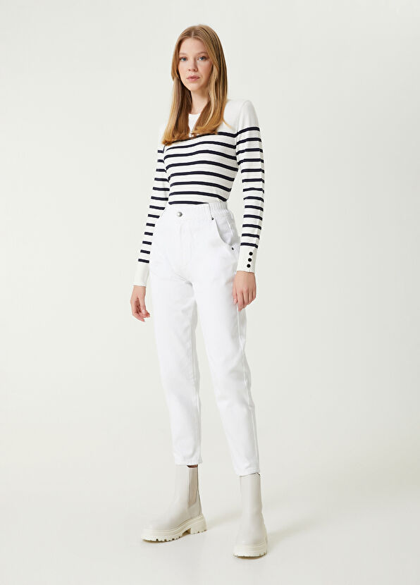 Beymen Club White Baggy Jeans - 1