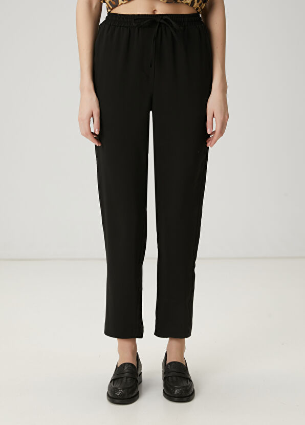 Beymen Club Black Crepe Pants - 2