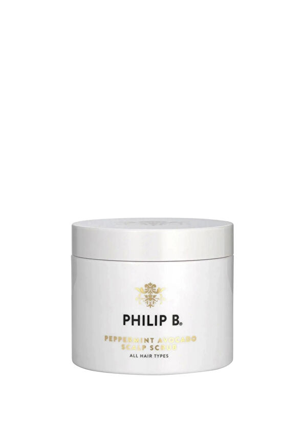Philip B. Peppermint Avocado Scalp Arındırıcı Saç Derisi Scrub  236 ml - 1