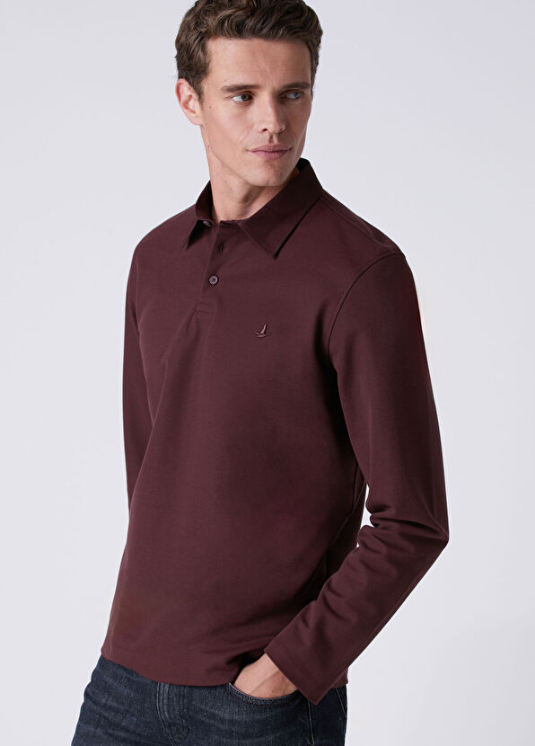 Beymen Club Comfort Fit Mürdüm Oxford Sweatshirt - 2