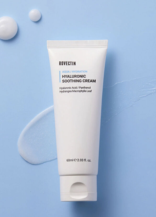 Rovectin Aqua Hyaluronic Soothing Cream 8 Farklı Hyaluronik Asitli Nem Bariyeri Yüz Kremi 60 ml - 2