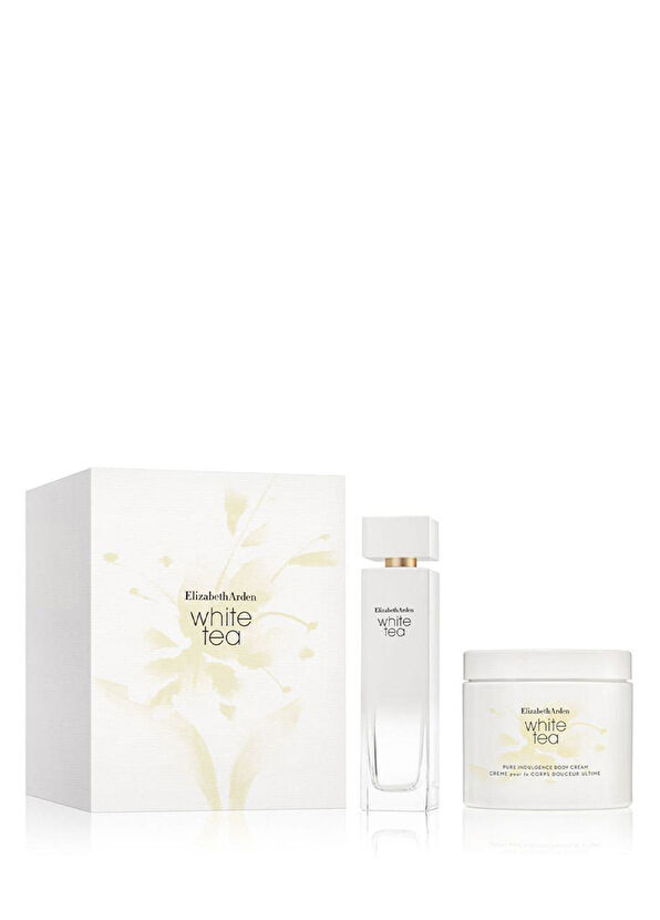 Elizabeth Arden White Tea EDT 100 ml + White Tea Pure Indulgence Body Cream 400 ml Women's Perfume Set - 1
