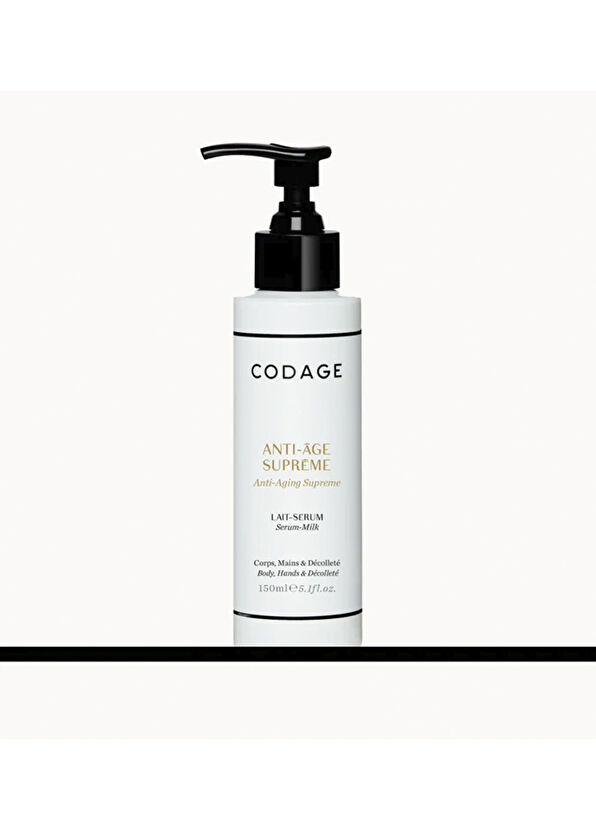 Codage Paris Serum Milk Anti Aging Supreme Superior Anti Aging Serum Effective Body Milk 150 ml - 2