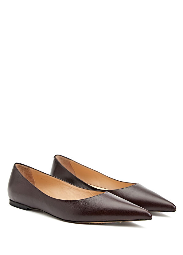 Beymen Club Koyu Kahverengi Deri Babet - 2