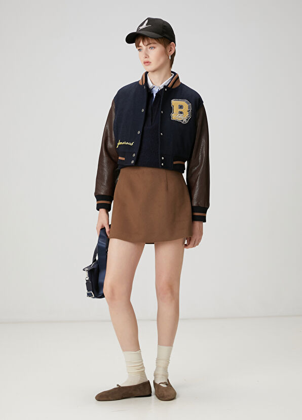 Beymen Club Blue Striped Embroidered Detailed Shirt - 4