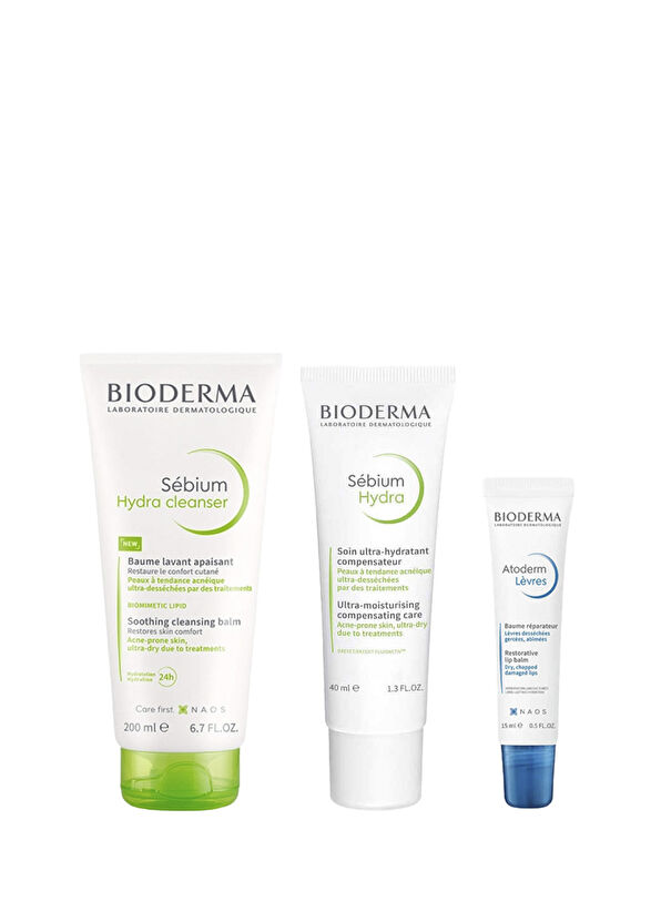 Bioderma Sebium Izokit+ Nemlendirici Akne Karşıtı Cilt Bakım Kiti  - 1