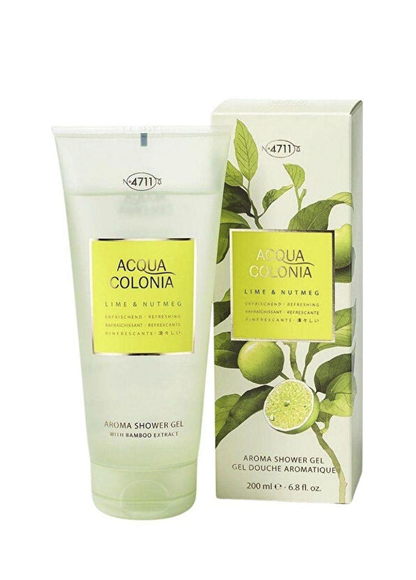 No:4711 Acqua Colonia Lime & Nutmeg Shower Gel 200 ml - 2