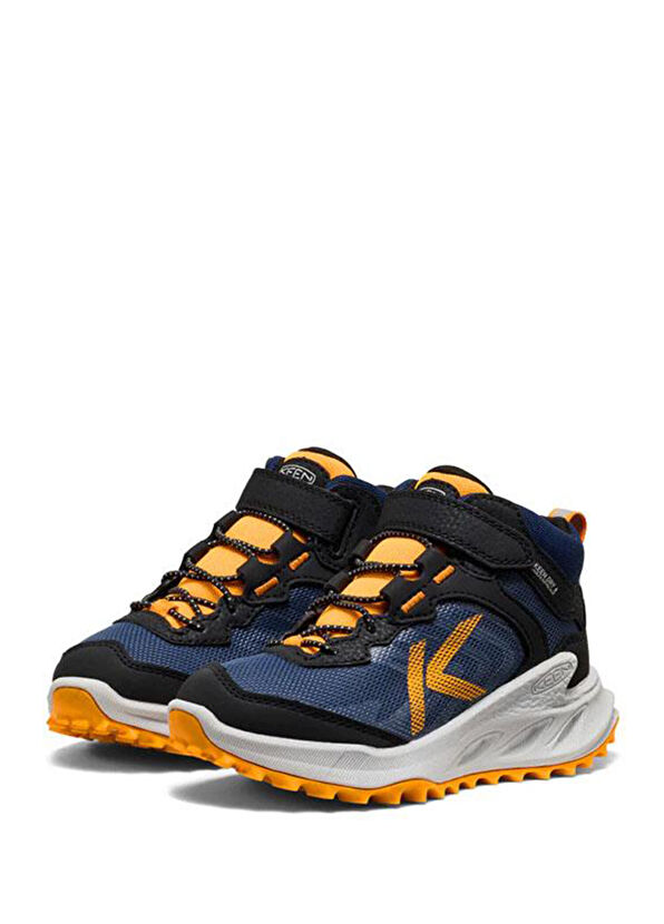 Keen Zionic Naval Academy Bright Marigold Waterproof Unisex Kids Hiking Boot - 2
