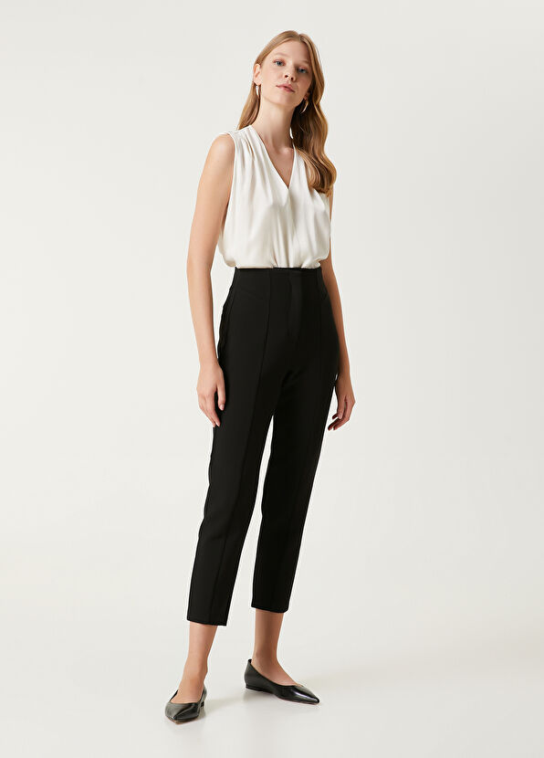 Beymen Club Off White Silk Blouse - 3