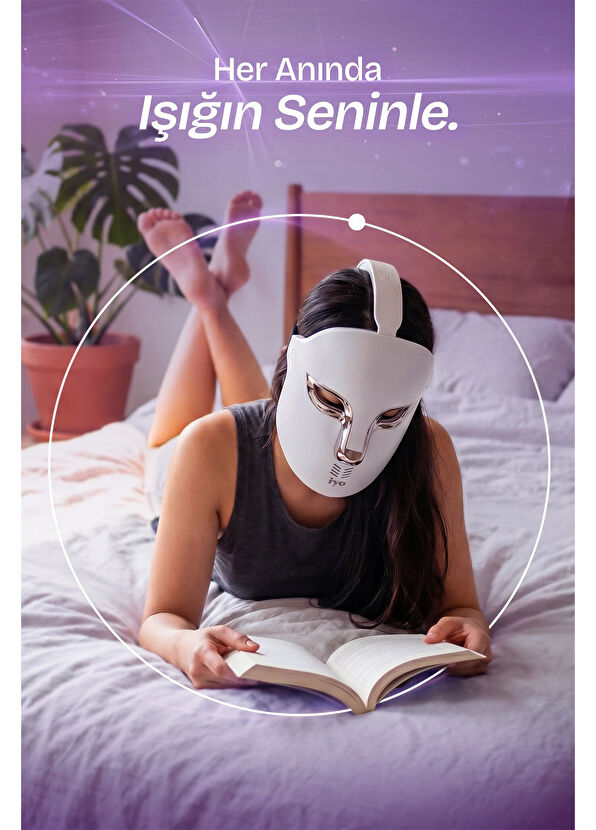 Iyo Led Light Face Mask Wireless Wireless LED Light Therapy Care Device - 4