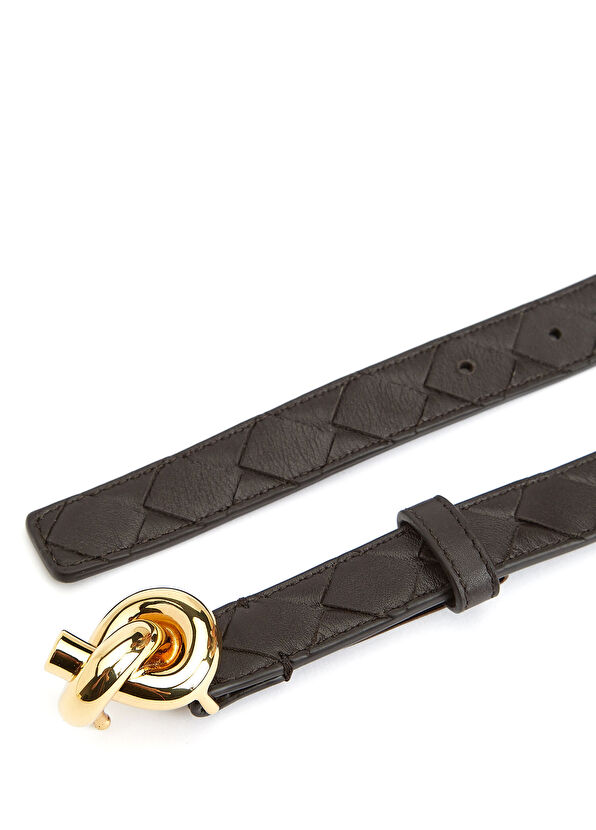 Kahverengi Kadın Deri Kemer - Görsel 3