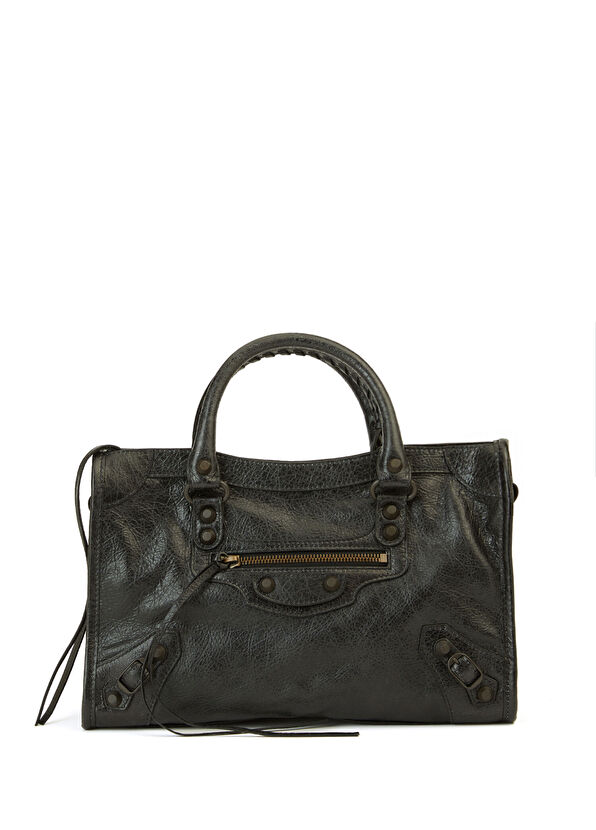 Siyah Kadın Deri Çanta - Görsel 2