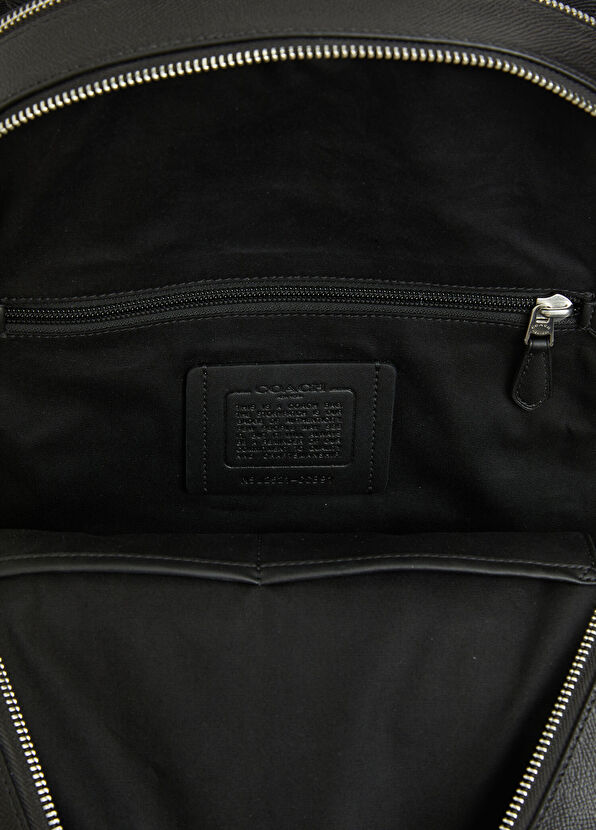 Wade Siyah Erkek Deri Sırt Çantası - Görsel 5