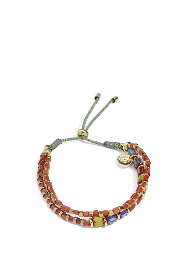 Beymen Club Womens Bracelet With Red Natural Stones - 3