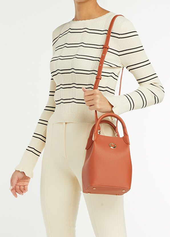 Beymen Club Tan Logo Detailed Bag - 2