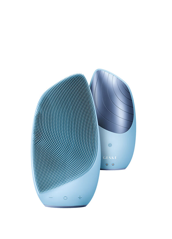 Geske Mavi Sıkılaştırıcı Temizleyici ve Masaj Aletli 5'li Cilt Bakım Cihazı Seti - 3