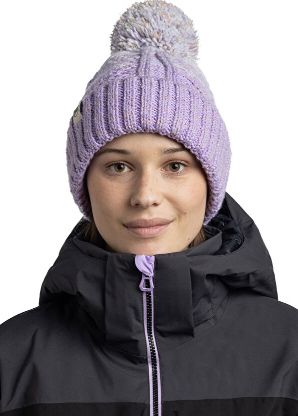 Buff Akna Band Grape Ponponlu Kadın Bere  - 2