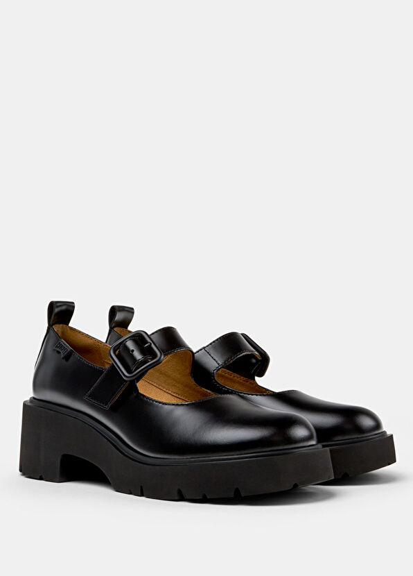 Camper Milah Siyah Kadın Mary Jane Ayakkabı - 2