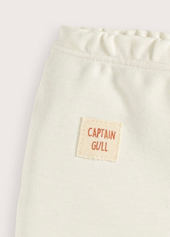 Chakra Sea Side Ecru Booties Newborn Pants - 2