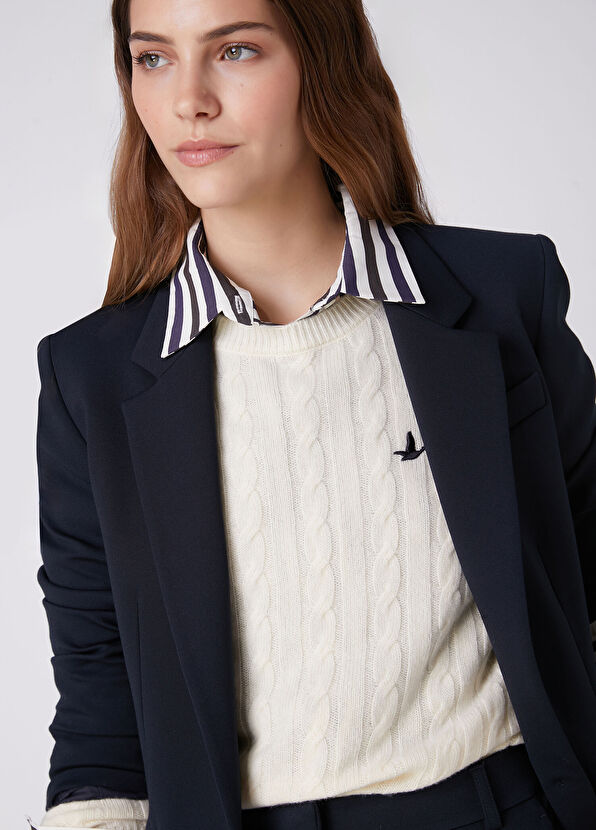 Beymen Club Lacivert Tek Düğmeli Blazer - 2