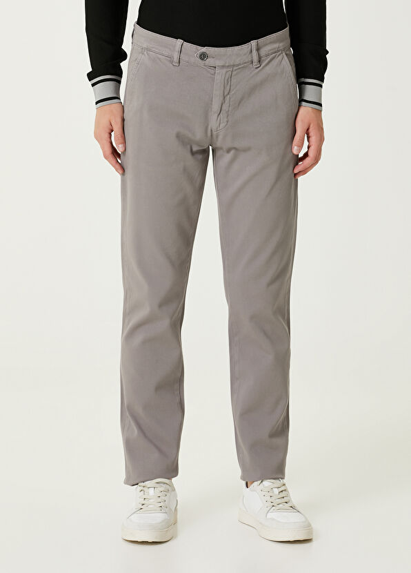 Beymen Club Regular Fit Gri Pantolon - 2