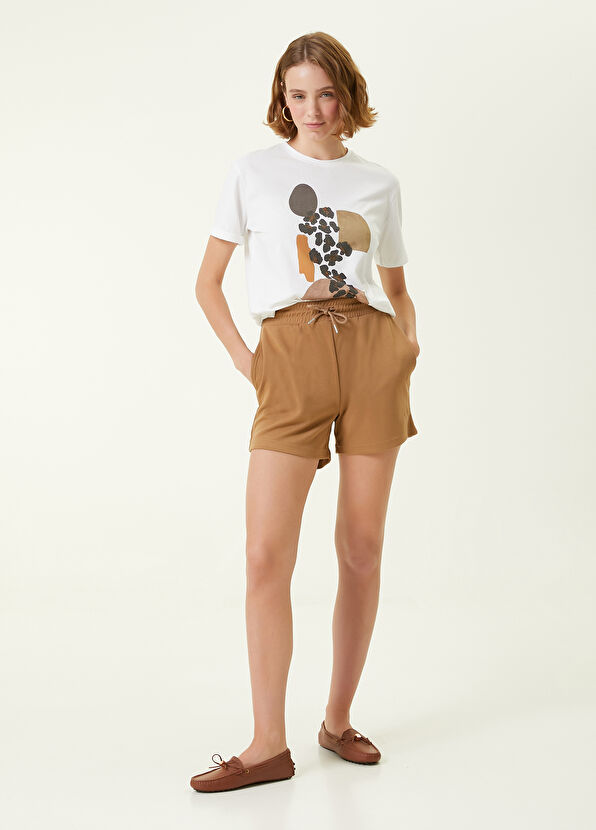 Beymen Club Vizon Beli Bağcıklı Jersey Şort - 1