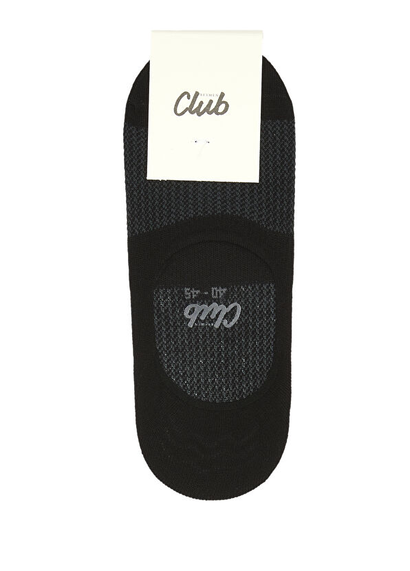 Beymen Club Black Patterned Men's Suba Socks - 1