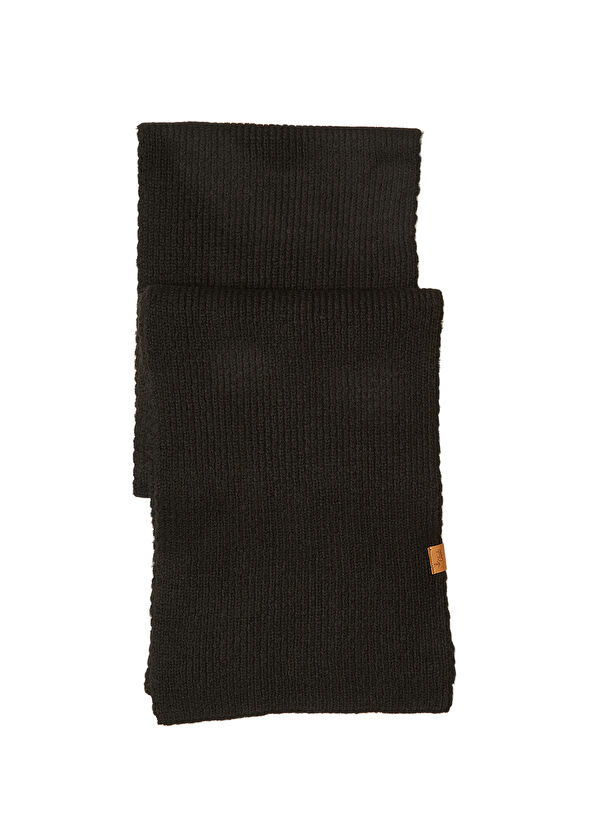 Beymen Club Siyah Logo Detaylı Erkek Atkı - 1