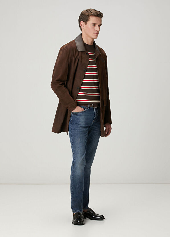 Beymen Club Brown Striped Knitwear - 2