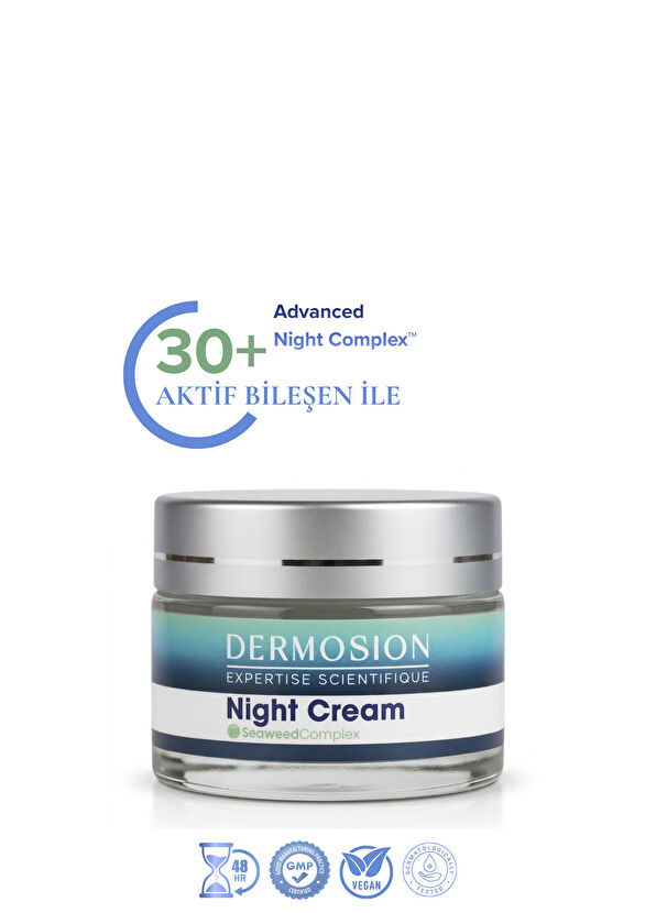 Dermosion Algae Extract Peptide Night Care and Repair Cream 50 ml - 2