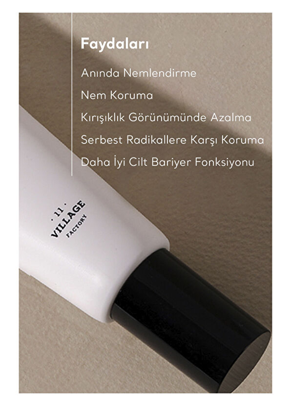 Village 11 Factory Hydro Boost Gel Cream Vegan Nem Bombası Nemlendirici Jel Krem 50 ml  - 4