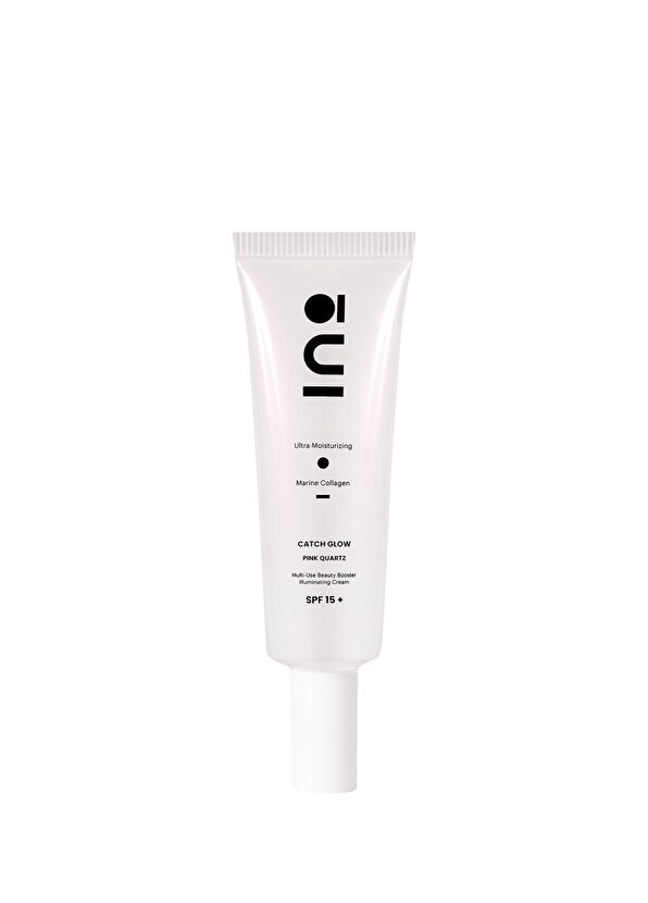 INO Beauty Pink Quartz SPF15 Işıltılı Nemlendirici Makyaj Bazı ve Yüz Kremi 50 ml  - 1