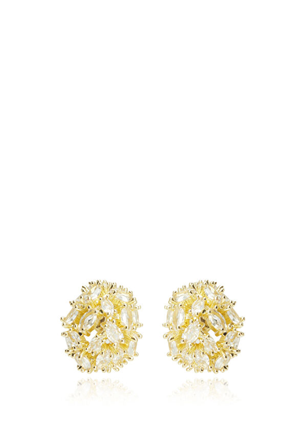 Beymen Club Women's Small Earrings With Stones - 1