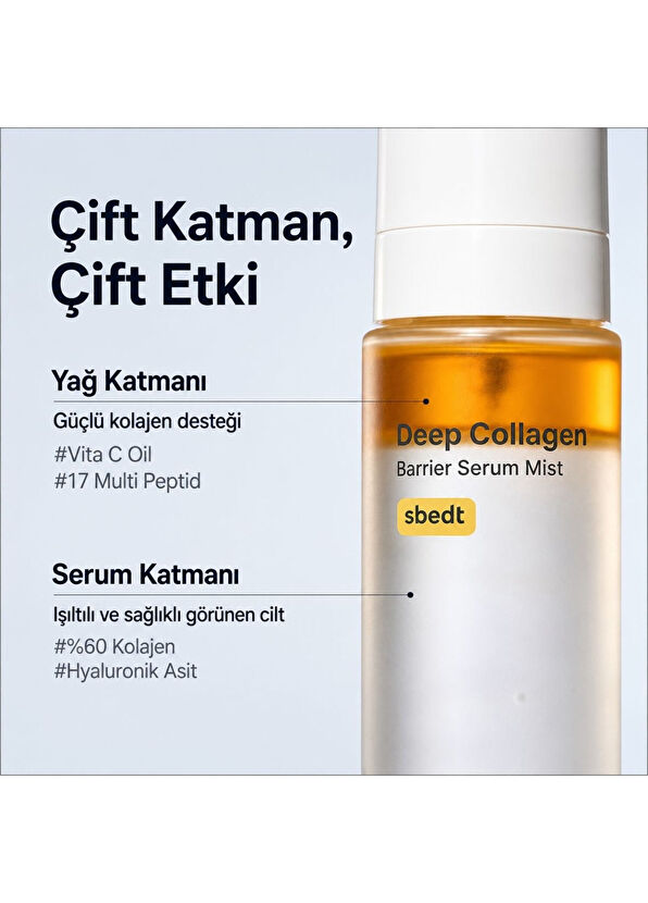 Sungboon Editor Deep Collagen Barrier Serum Mist Kolajen İçeren Bariyer Güçlendirici Serum Mist 100 ml - 4