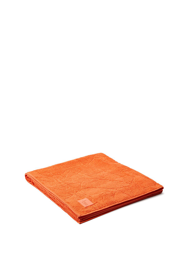 Beymen Club Turuncu Logo Jakarlı Plaj Havlusu - 2