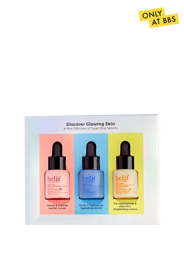 Belif Super Drops Discover Glowing Skin Mini Kit - 1