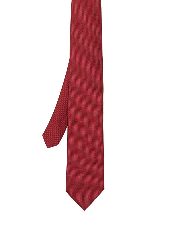 Beymen Club Burgundy Self-Textured Tie - 1