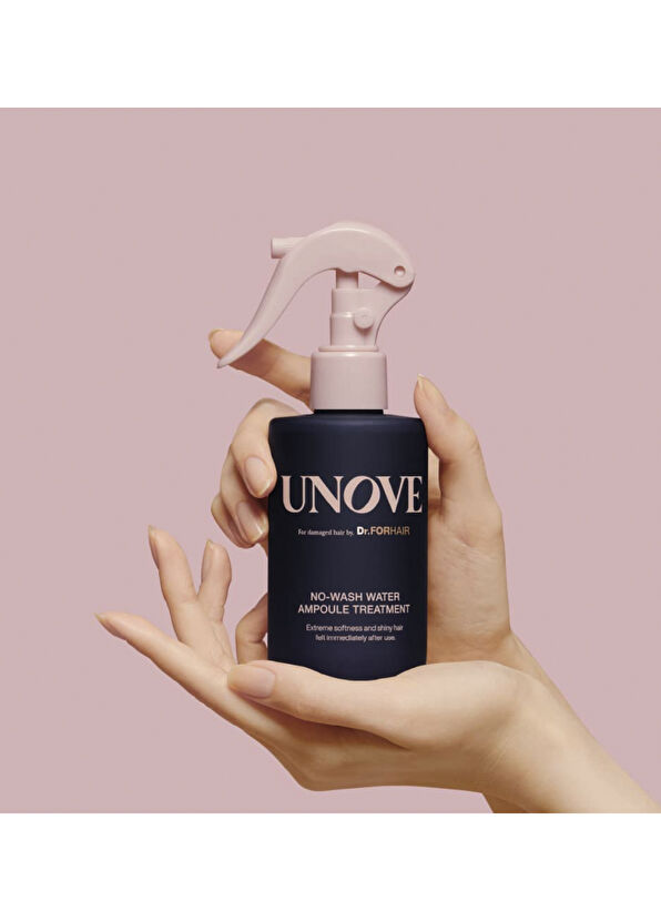 Unove No-Wash Water Ampoule Treatment Kuruluk ve Elektriklenme Karşıtı Proteinli Besleyici Ampul Saç Spreyi 200 ml - 2
