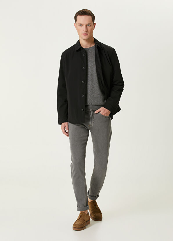 Beymen Club Grey Melange Cashmere Sweater - 3